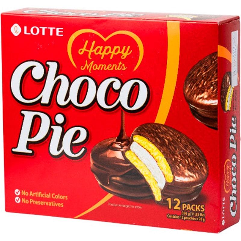 Печиво шоколадне Lotte Choco Pie 336г