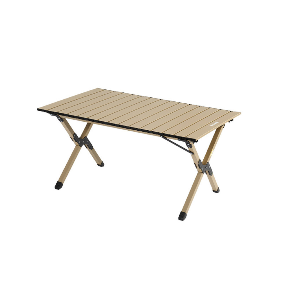 Складаний стіл Naturehike Simple Star T01 CNK2550JJ018, 89х60 см, алюміній, бежевий, фото 1