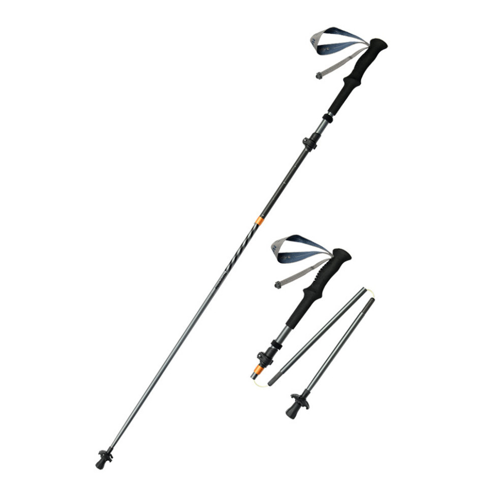 Трекінгова палиця Naturehike CNK2450DS012, 115-135 см, синя, фото 1