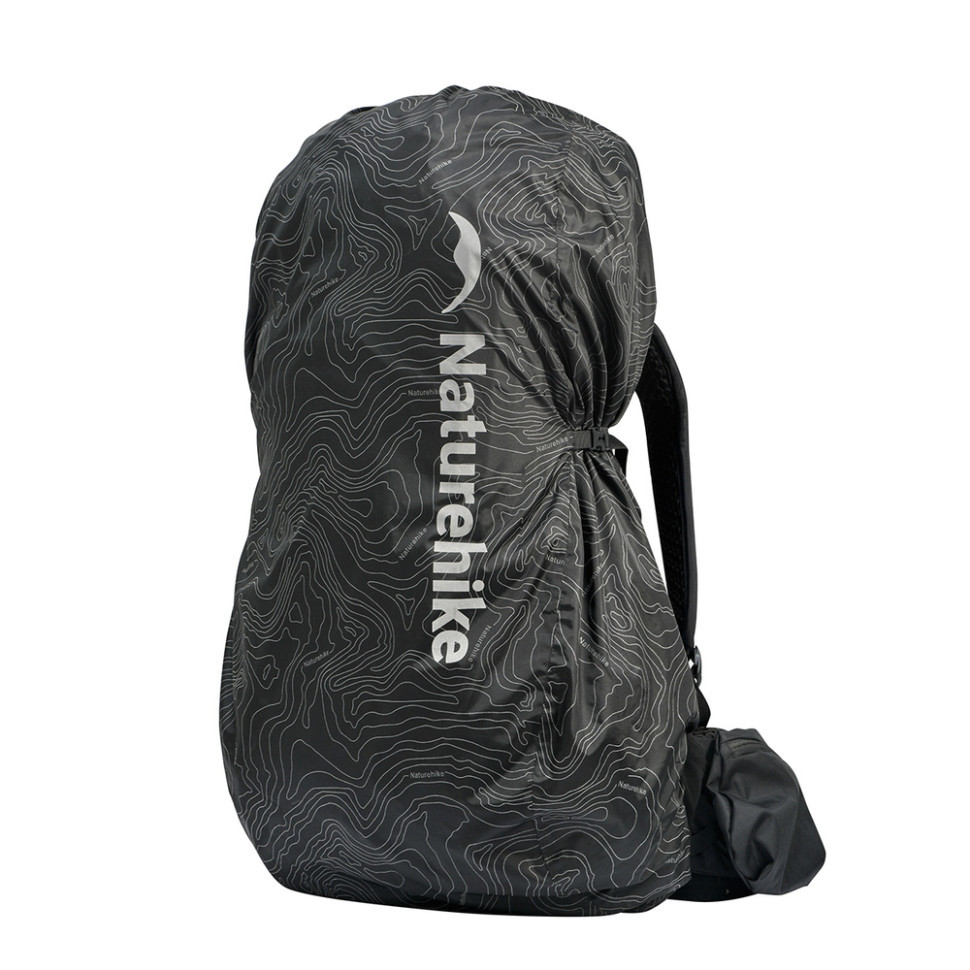 Чохол для рюкзака Naturehike CNK2450PJ010, L, чорний, фото 1