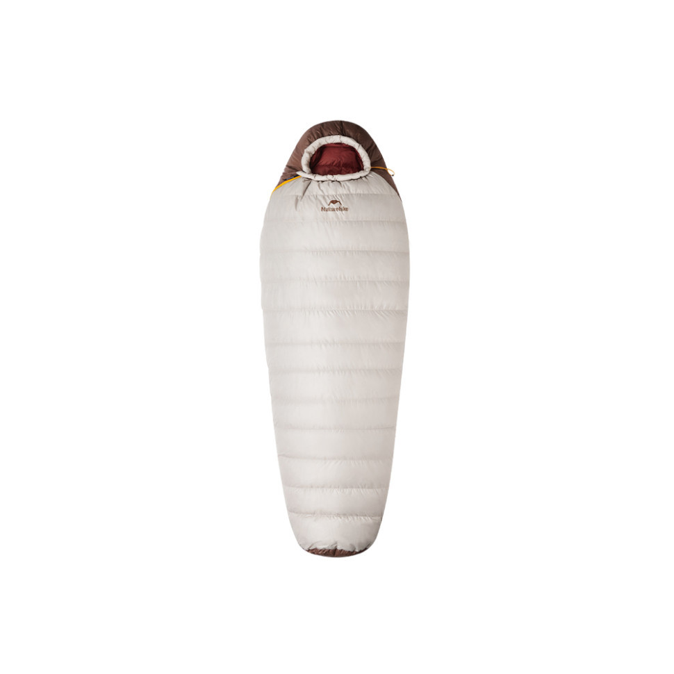 Спальник з натуральним пухом Naturehike Snowbird CNK2550WS014, p-р M, коричневий 400 г, фото 1