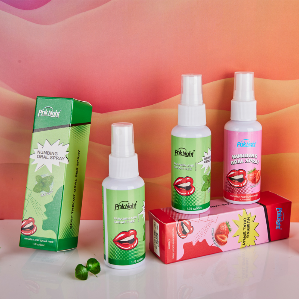 Спрей для глибокого мінету PinkNight Numbing Oral Spray 50 ml
