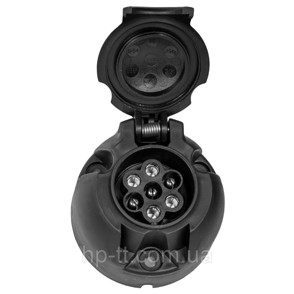 Розетка Jaeger 7 контактна DIN 1724 11006462