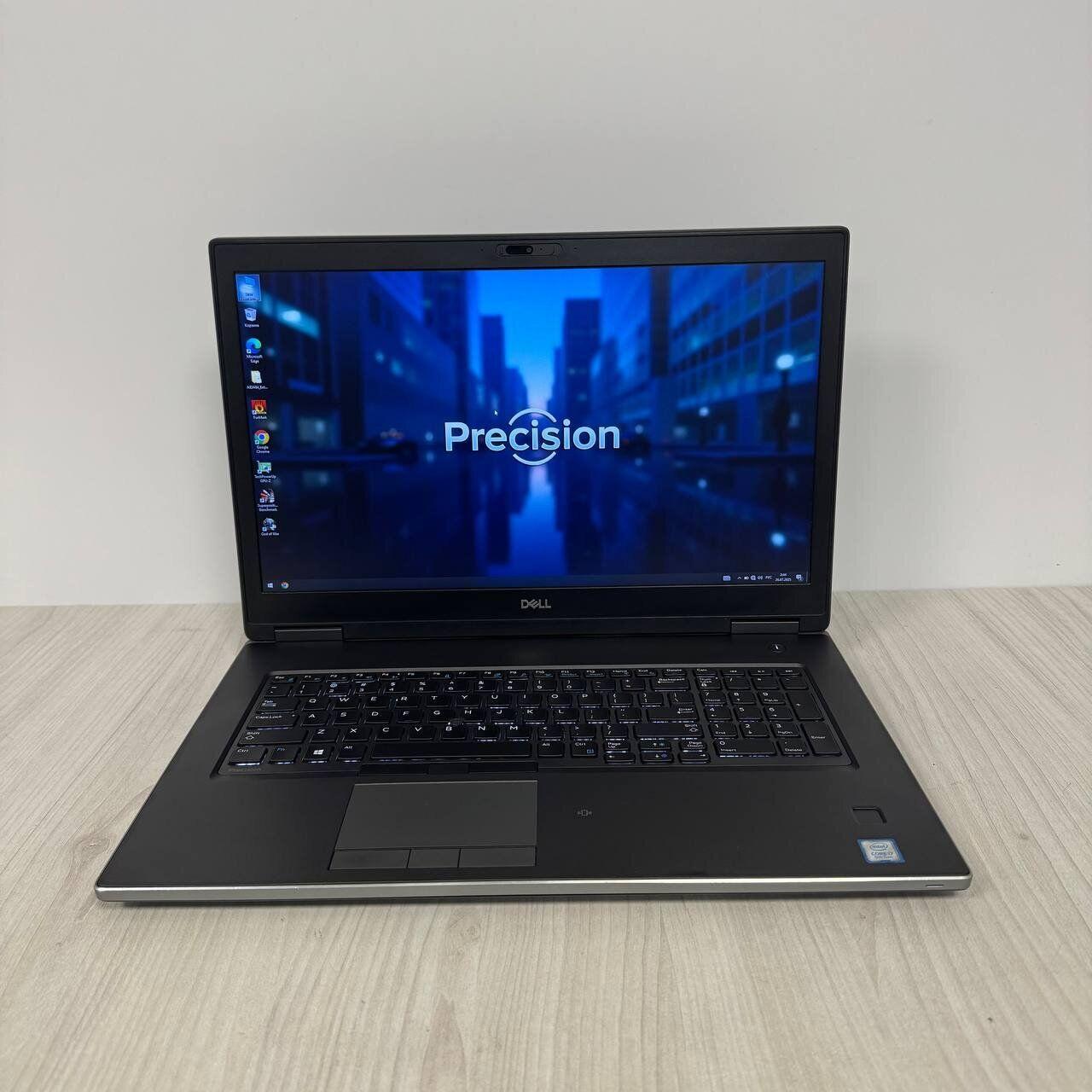 Б/в Ноутбук Dell Precision 7740 17.3" 1920x1080| Core i7-9850H| 32 GB RAM| 512 GB SSD| Quadro RTX 5000 16GB