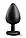 Анальна пробка з каменем Blush TEMPTASIA BLING PLUG LARGE BLACK, фото 2