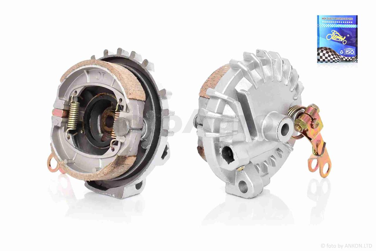 Кришка барабана гальмівного (перед) ямаха джог NAVIGATOR + колодки "LIPAI" AT-10070, фото 1