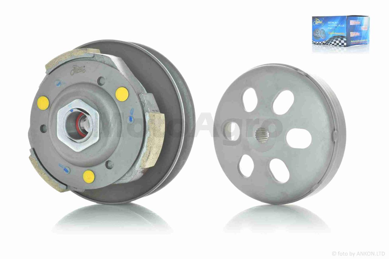 Варіатор задній у зборі китайський скутер 150 "LIPAI" AT-9707, фото 1