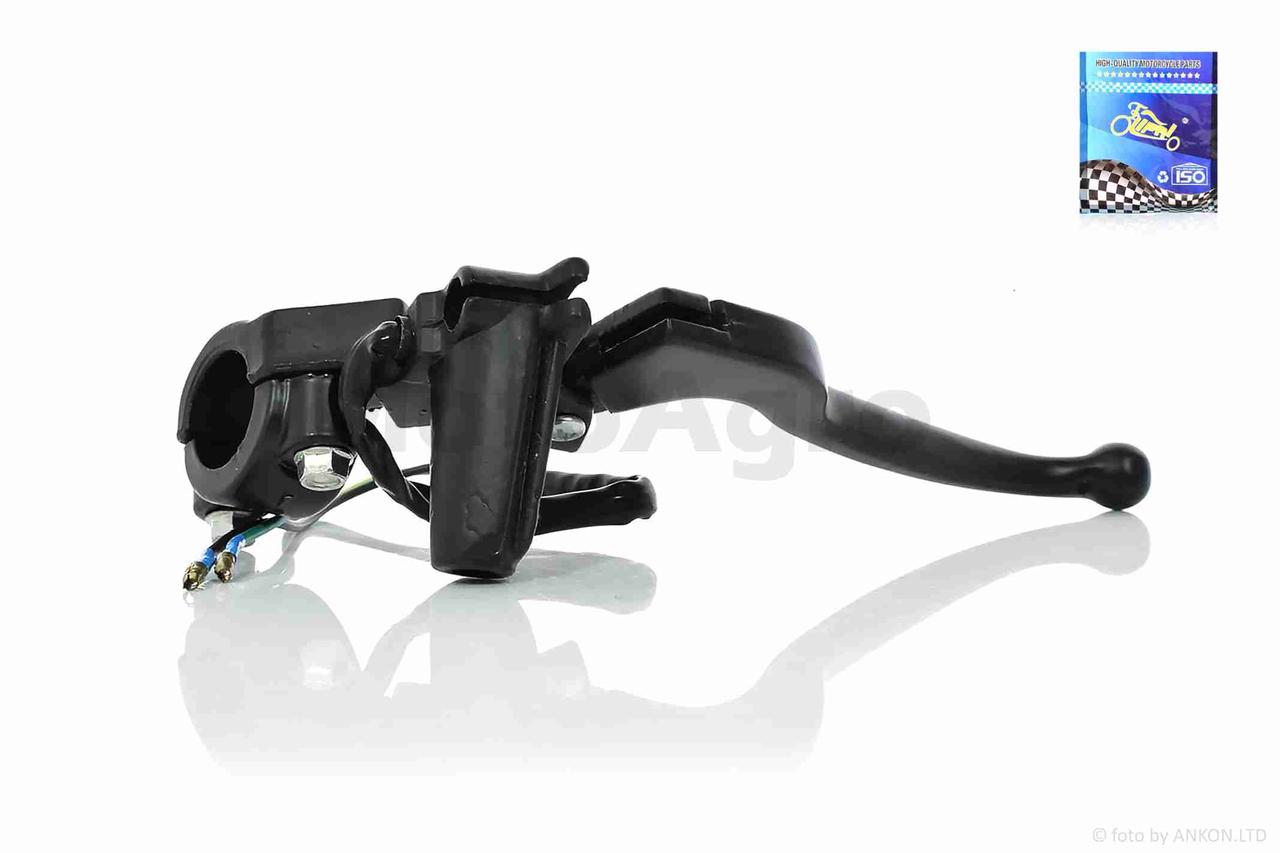 Важіль керма китайський скутер барабан правий у зборі "LIPAI" AT-9648, фото 1