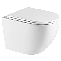 Унітаз підвісний Mixxus Premium Ellipse-0304-R 540x360x360 мм з системою змиву Rimless (MP6466)