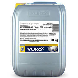 Антифриз Yuko -40 Super G11 зелен. 20л 4820070245028 smart