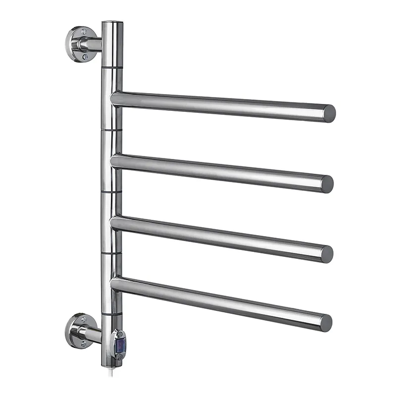 Сушарка для рушників електрична Zerix Turn EPT-5171 з поворотною конструкцією, 50 Вт, нержавіюча сталь (ZX5028)