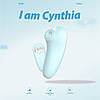 Cтимулятор з пульсацією Chisa Kissen Cynthia для клітора, м'ятний, фото 5