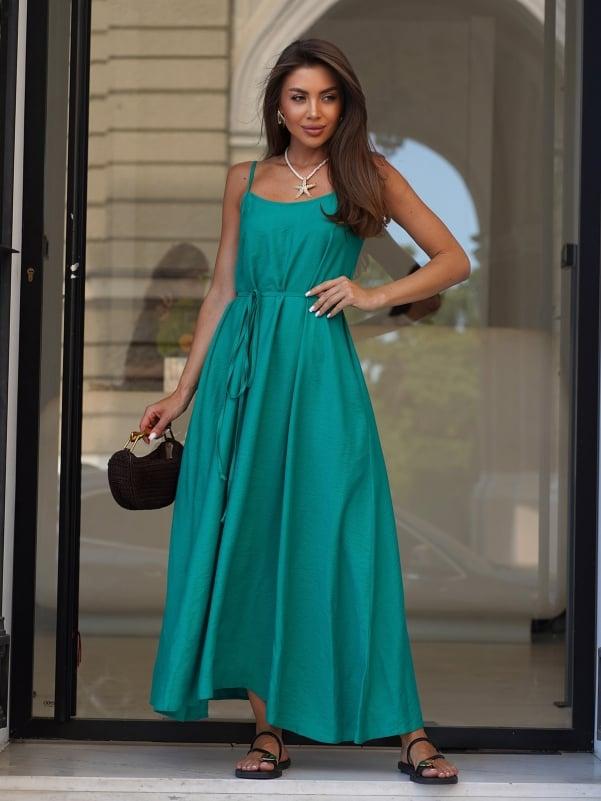 Плаття ISSA PLUS SA-647 S зелений, фото 1