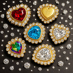 СЕРЕДИНКИ СТРАЗИ КРИСТАЛИ