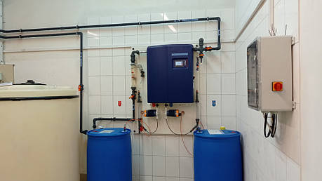 Станція знезараженя води діоксидом хлору м Львів, 2021