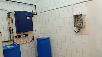 Станція знезараженя води діоксидом хлору м Львів, 2021 2