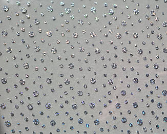 М'яке скло на стіл із малюнком голограма, ширина 60 см 800 мк, фото 2