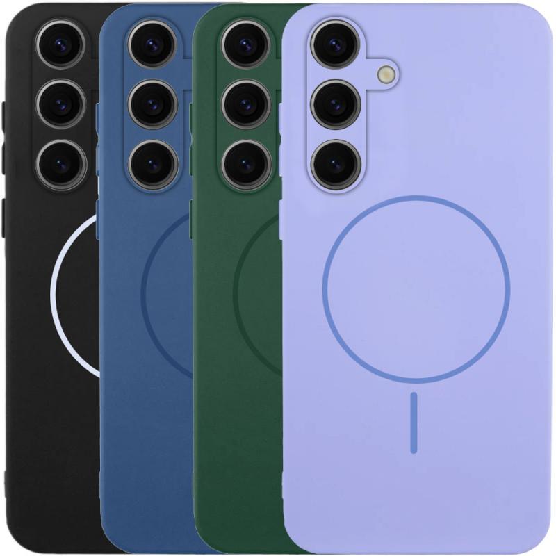 Чохол Silicone Cover Lakshmi Full Camera (AA) with MagFit для Samsung Galaxy S25+, фото 1