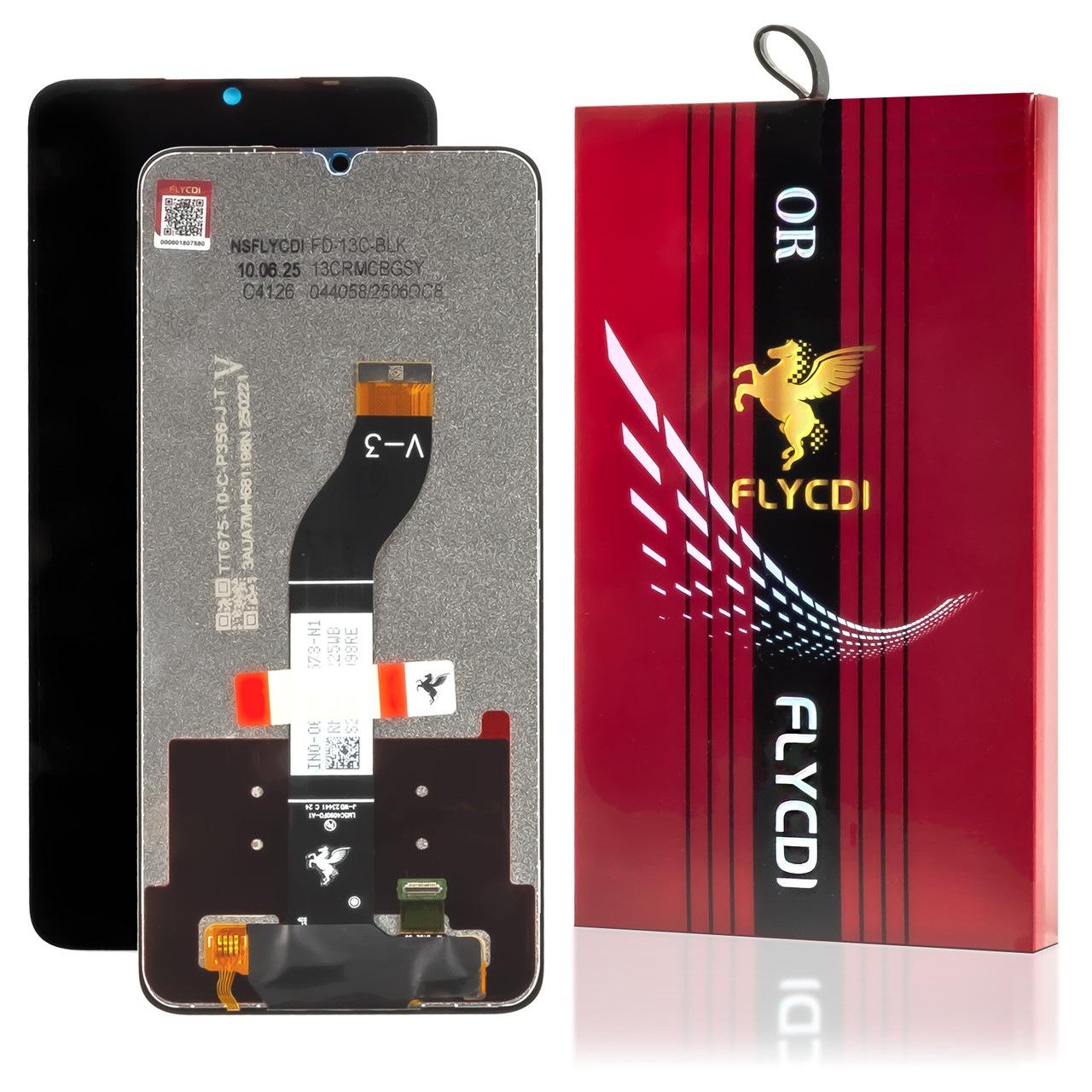 Дисплей XIAOMI Redmi 13C/Poco C65 (2023) (FHD) FLYCDI з чорним тачскрином