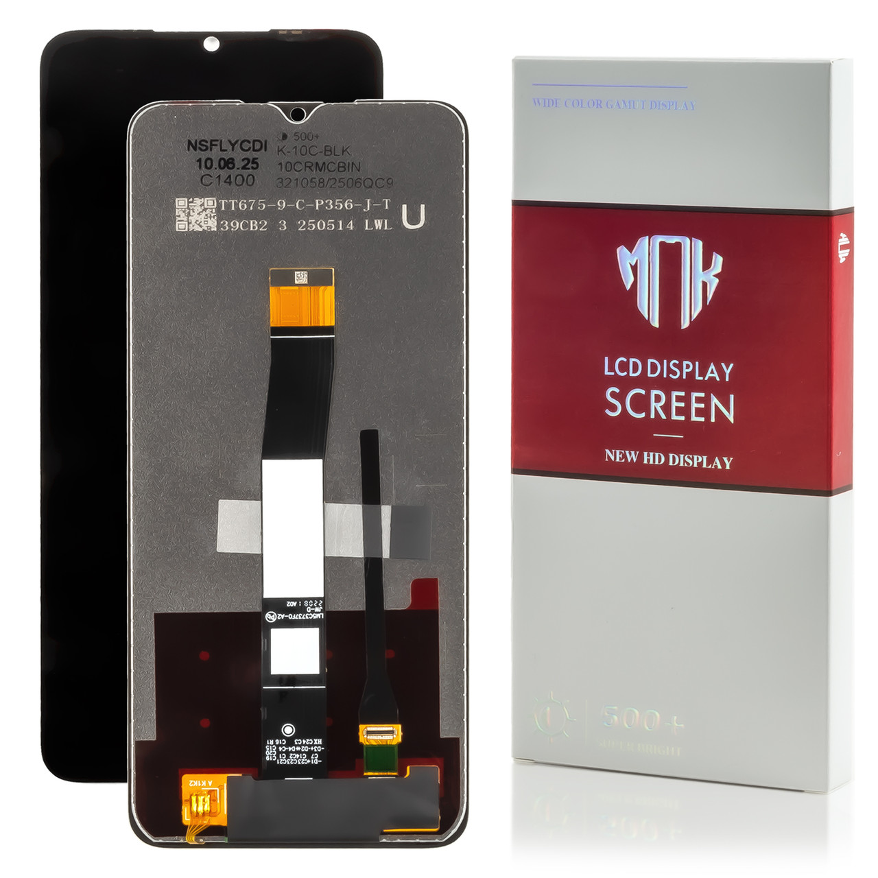 Дисплей XIAOMI Redmi 10C/Redmi 10 Power/Poco C40 (2022) (HD) FLYCDI з чорним тачскрином