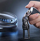 Брелок-карабін для ключів Honest Jaguar Bronze. Брелок автомобільний на ключі Ягуар Бронза, фото 2