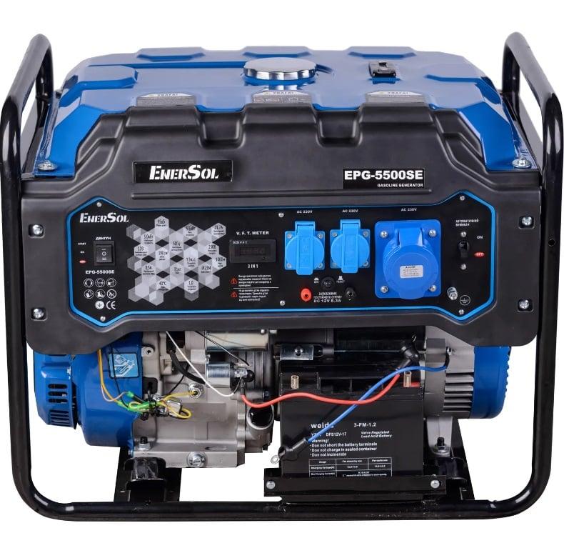Генератор бензиновий EnerSol EPG-5500SE, фото 1