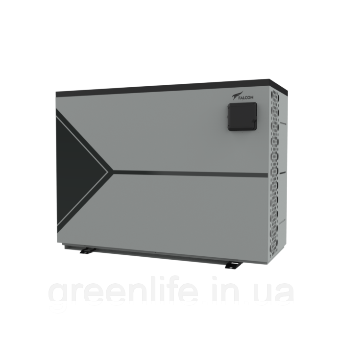 Тепловий насос IRON 7.1 кВт, 230В, 20-40м3, інвертер, з охолодженням, WI-FI, PASRW015-P-BP6II-X, фото 1