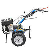 Мотоблок ДТЗ 560ДН (4.00-10) + фреза (Заводське паковання), фото 4