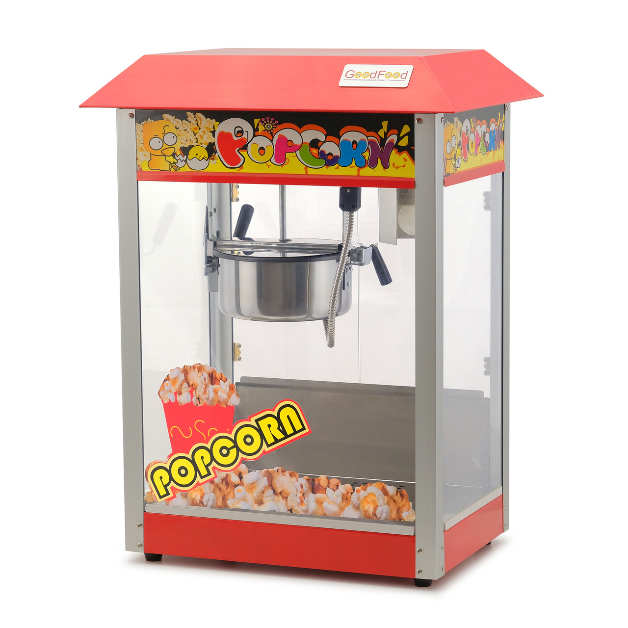 Апарат для приготування попкорну GoodFood POP6/SZP6B REDCORN
