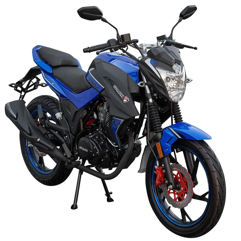 Мотоцикл Spark SP200R-28 (заводське паковання) (Чорний матовий), фото 1