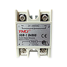 Однофазне твердотільне реле YHKJ SSR-1 D4860 (аналог Fotek SSR-60DA) тип DC-AC,