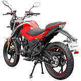 Мотоцикл Spark SP200R-30 (заводське паковання) (Синій з чорним), фото 7