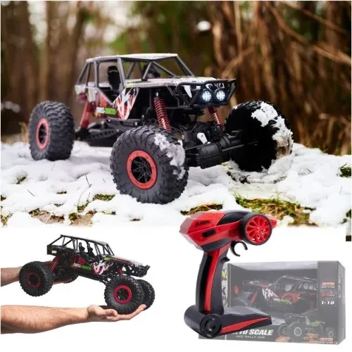 Дитяча машинка Краулер на радіокеруванні Rock Crawler 4WD RTR 1:10 2.4G — HB-P1001 Джип Багі всюдихід, фото 1