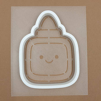 Набір вирубки з трафаретом Клей 10.7 см