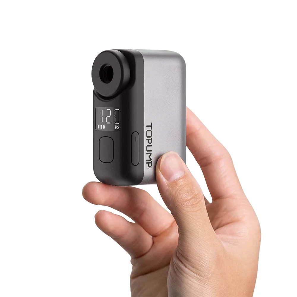 Велосипедний електричний міні-насос TOPUMP TB2 PRO | 120 PSI | Type-C | 450 mAh