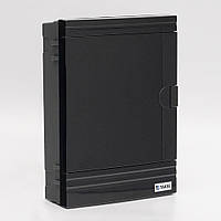 Щиток внутрішній FF-BB на 18 модулів, чорний, чорні двер., Argent IP 40 TAKEL