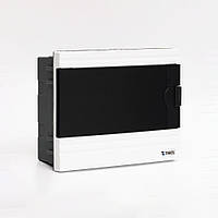 Щиток внутрішній FF-WB на 12 модулів, білий, чорні двер., Argent IP 40 TAKEL