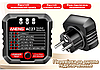 Тестер розеток для виявлення помилок підключення та перевірки ПЗВ ANENG AC27 чорний, фото 5