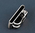 Брелок для ключів на ремінь Honest Elegant Silver. Ключниця на ремінь металева, фото 4