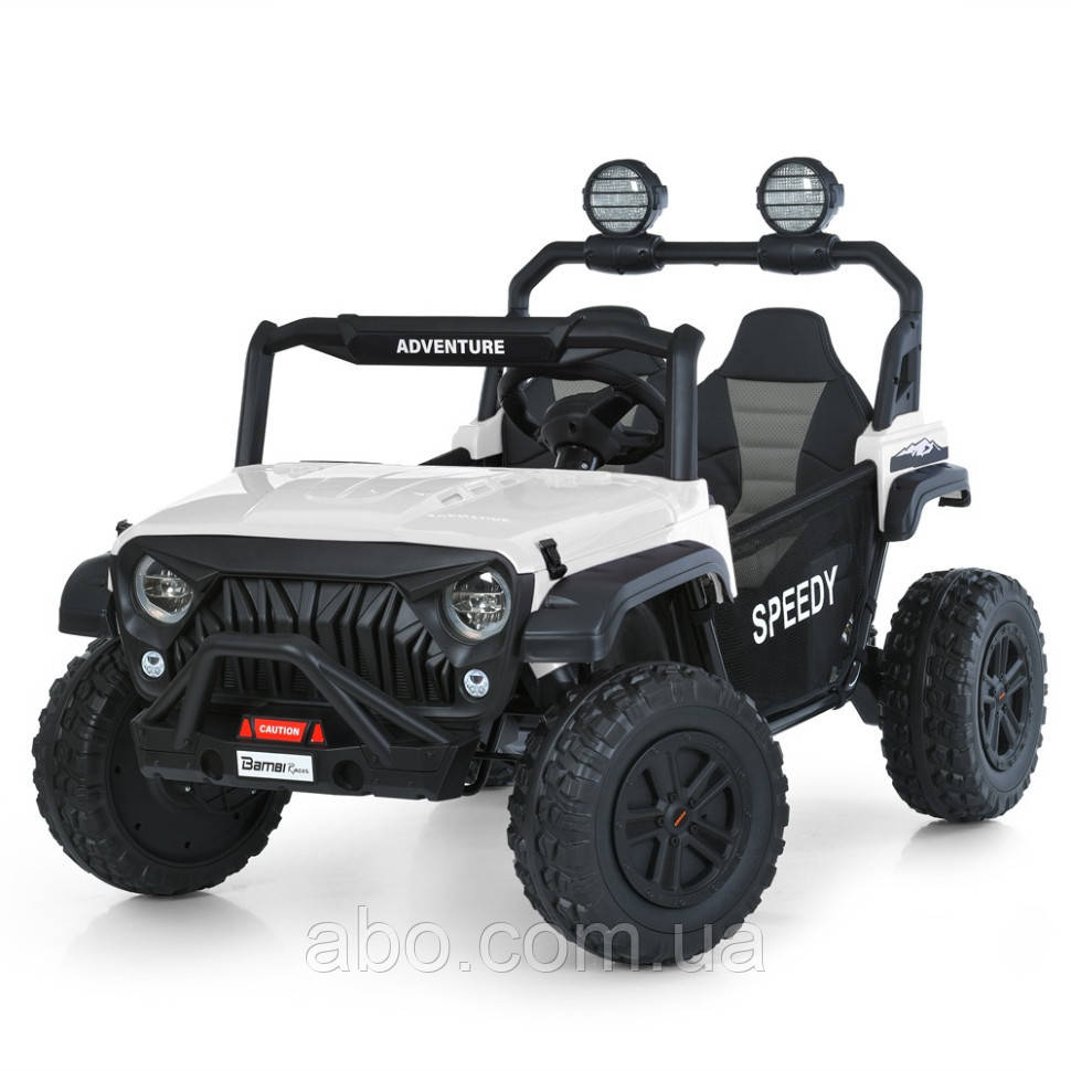 Дитячий електромобіль Джип M 6206EBLR-1(24V) до 60 кг, фото 1