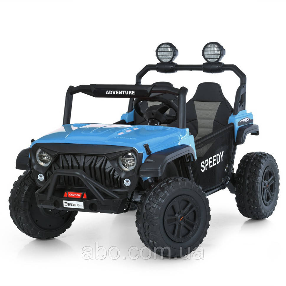 Дитячий електромобіль Джип M 6206EBLR-4(24V) до 60 кг, фото 1