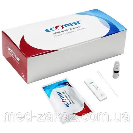 Тест для виявлення гепатиту С HCV Ecotest  HCV-W23