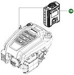 Акумулятор Li-Ion 10.8 В, 2.0 А*год, 21.6 Вт*год для газонокосарок Husqvarna LC 353VE,  LB 244E
