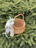 Корзина дитяча з з натуральної лози. Арт:2092, фото 5