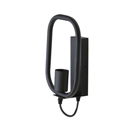 Світильник настінний бра ETRON Kinetic E27 1x40Вт чорний 1-EDR-7606, фото 1