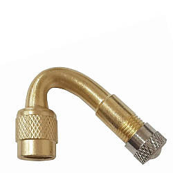 Кутовий металевий подовжувач 45 градусів, для вентилів, Invento