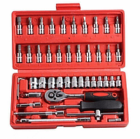 Набір інструменту 46 предметів Професійний набір інструментів для ремонту автомобіля Набір інструменту