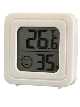 Цифровий термометр-гігрометр ЖКІ (47*47*18)мм