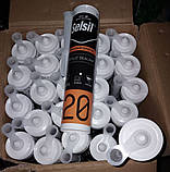 Герметик акриловий  Selsil 20 Acrylic Sealant білий універсальний водостійкий 270ml, фото 8