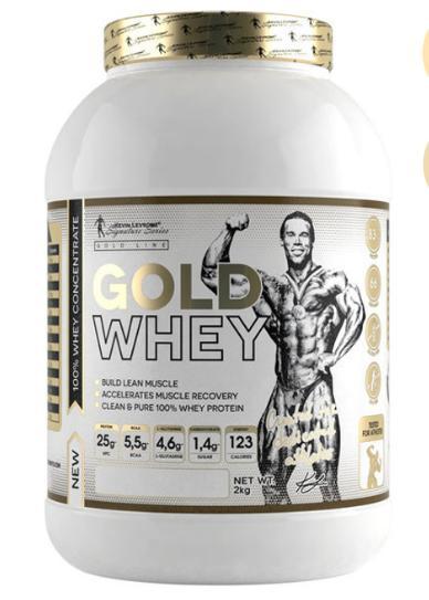 Сироватковий протеїн Kevin Levrone GOLD WHEY 2000 грам Смак : Білий шоколад з журавлиною, фото 1